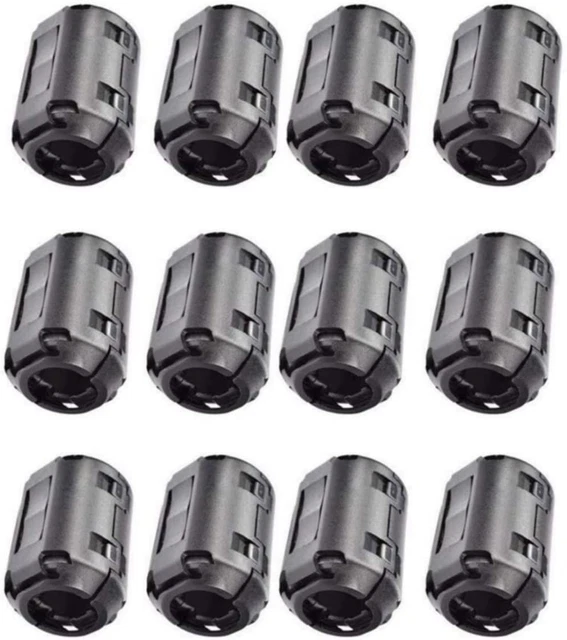 6 Pcs Clip On EMI RFI Noise Ferrite Core Filter Fo... – Grandado - View #6