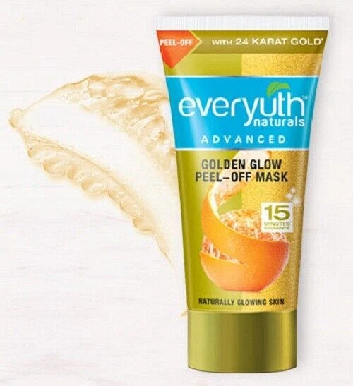 EVERYUTH GOLDEN PEEL Off Face Mask For Instant Glowing Keep Skin