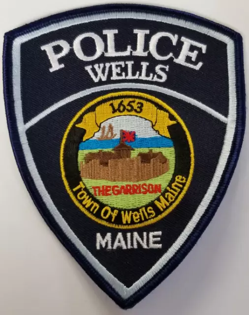 Wells Maine Me Cloth Patch