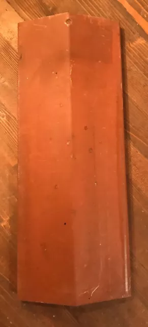 Azulejo plano compuesto de cadera, techo plano similar a Ludowici, tejas de lata roja