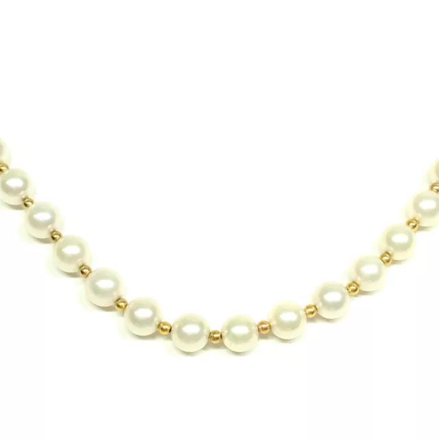 Jewelry Necklace   Pearl Yellow Gold 1317378