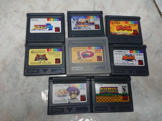 Neo Geo Pocket Color Games - Cartridge only (region free) - NTSC-J