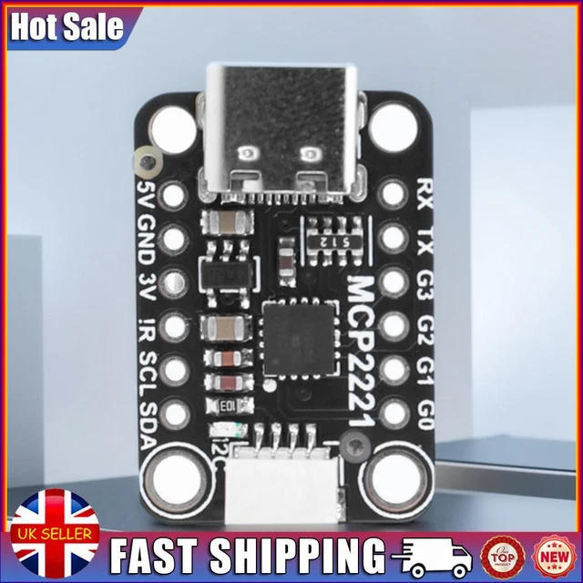 Placa de módulo MCP2221A de uso General USB a GPIO ADC I2C, ruptura