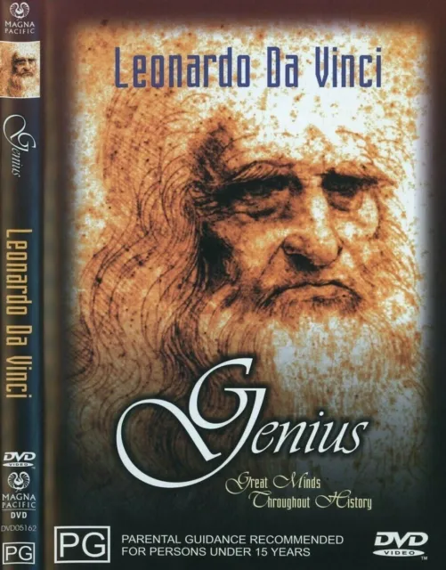 Genius Leonardo Da Vinci Dvd Documentary Region 4 Brand New/Sealed