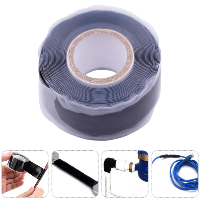 SZCXDKJ Impermeabile Nastro Isolante, 3 Rotoli ARPDJK Nastro Silicone - Foto 10