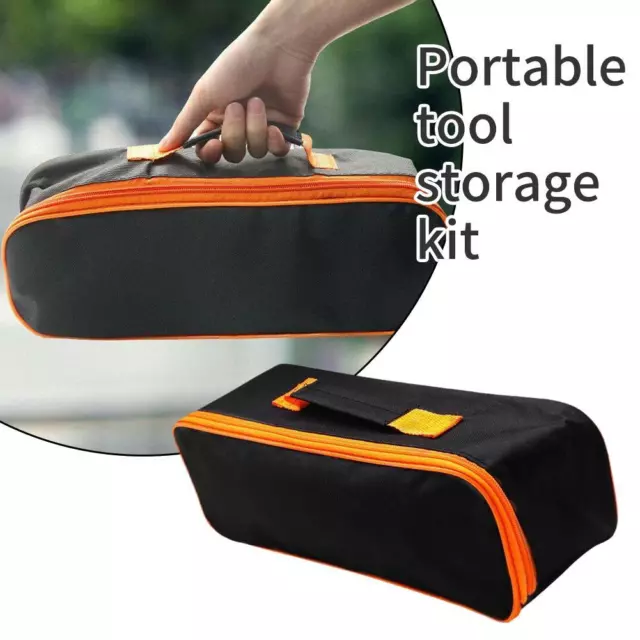 Portable Pocket Tool Roll Spanner Wrench Bag Oxford Cloth Tool Bag Waterproof'