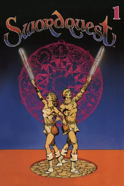 Swordquest Earthworld Classic Atari Mini-Comic #1 George Perez Variant