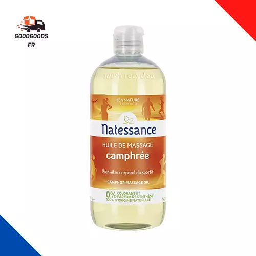 Huile De Massage Camphrée - Flacon De 500 Ml