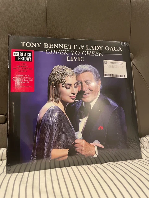 TONY & Lady Gaga Cheek To Cheek Live (vinyle LP, Columbia) RSD