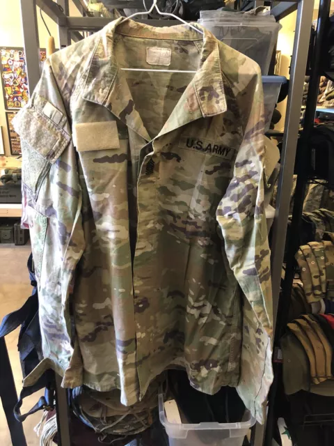 US Army OCP IHWCU Improved Hot Weather Combat Uniform Shirt Large Long