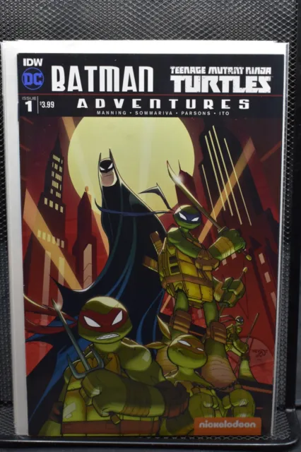 Batman Teenage Mutant Ninja Turtles Adventures #1 Cover A DC IDW 2016 TMNT 9.0