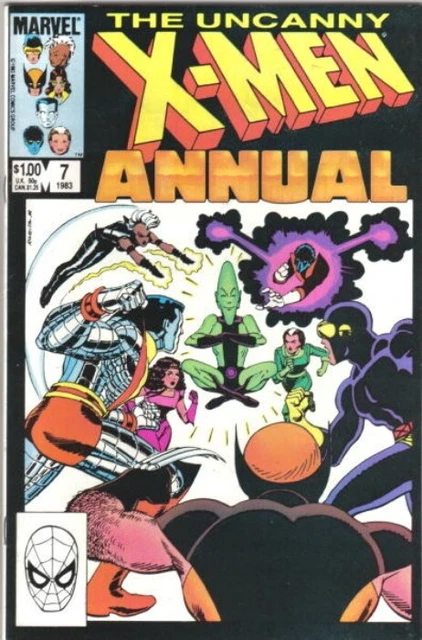 The Uncanny X-Men Annual Comic Book #7 Marvel 1983 UNREAD VERY FINE/NEAR MINT