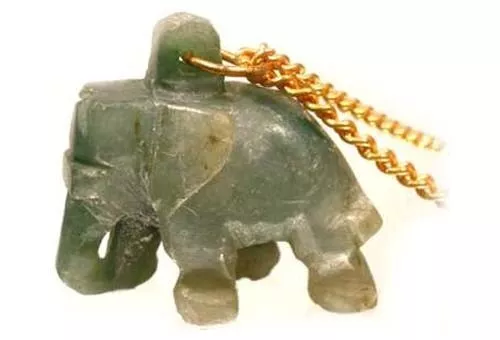 Antique 34½ct Jade Ancient Turk Mongol India Korea China Victory Stone 4 Swords