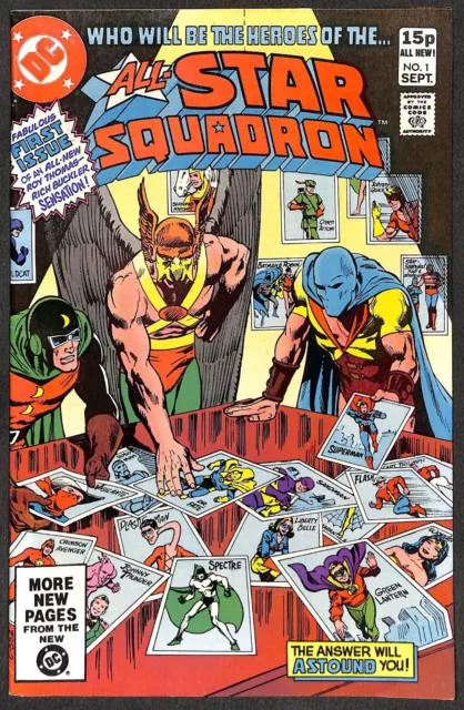 All-Star Squadron #1 Origin of the All Star Squadron Pence Variant