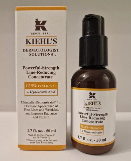 Kiehl's Powerful-Strength Line-Reducing Concentrate 50ml - FREE P&P