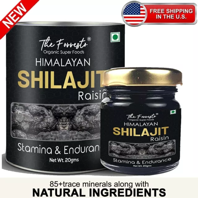 Shilajit pur 100 % himalayen, résine douce, biologique, extrêmement...