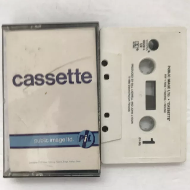 Public Image Ltd. PIL Cassette Tape OOP Lydon Post Punk 80s