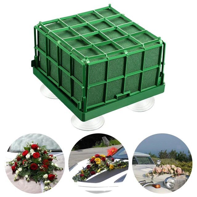 Blocs de mousse florale humide Oasis pour arrangements floraux, blocs de mousse verte pour fleurs fraîches préservées