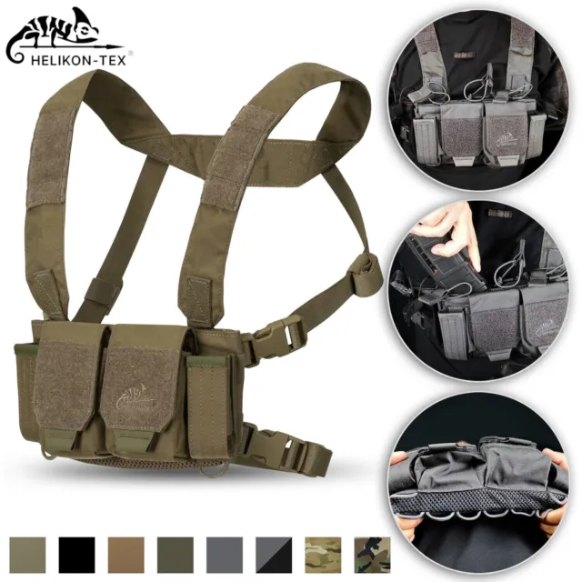 Chest Rig Competition MultiGun Shooting Vest Helikon MOLLE Modular Loaded Pouch