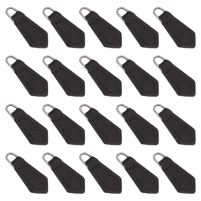 20 PIEZAS Mango De Cuero Artificial Maleta Fijador Cremaleta Manejo