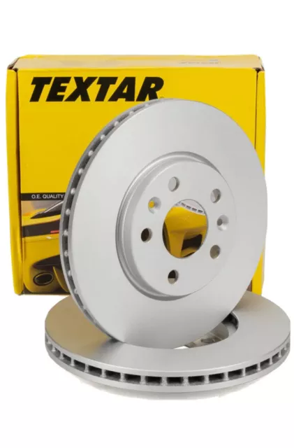 TEXTAR 2x Disques de Frein Avant Ø296 MM pour Renault Megane Talisman AlpineA110