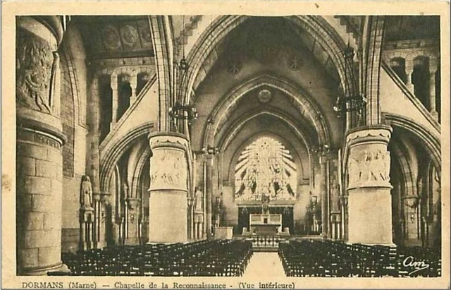 51.Dormans.chapelle De La Reconnaissance.vue Interieure