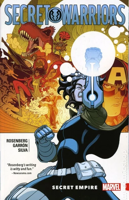 Secret Warriors TPB By Matthew Rosenberg #1-1ST FN 2017 Stock Image