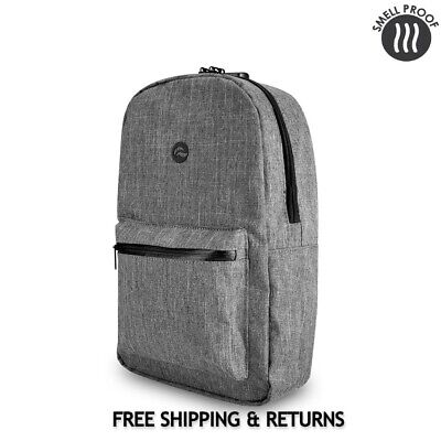 Skunk Element Backpack Medium - Smell Proof Weather Proof w/ Combo Lock- GRAY
