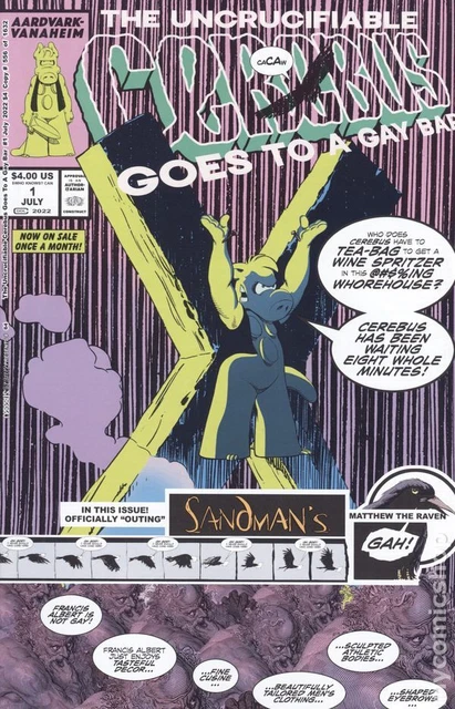 Cerebus in Hell Presents Uncrucifiable Cerebus Gay Bar #1 VF 2022 Stock Image