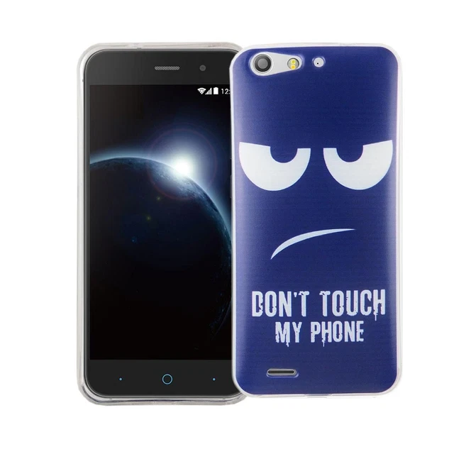 ZTE Blade L6/V6 Case Phone Cover Protection Heavy Duty Foil 9H Blau