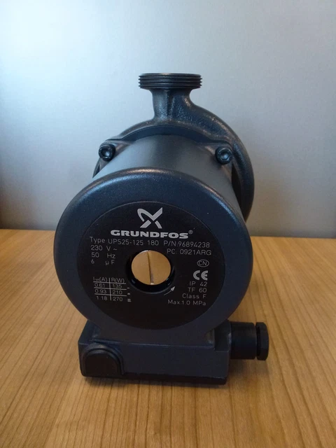 GRUNDFOS CIRCULATION PUMP UPS 25-125 180mm 230V ?173.75 - PicClick UK