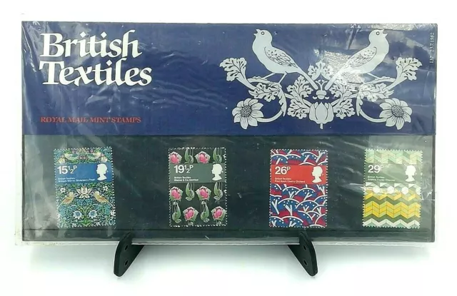 Sellos Royal Mail Mint Stamps British Textiles Telas Británicas William Morris