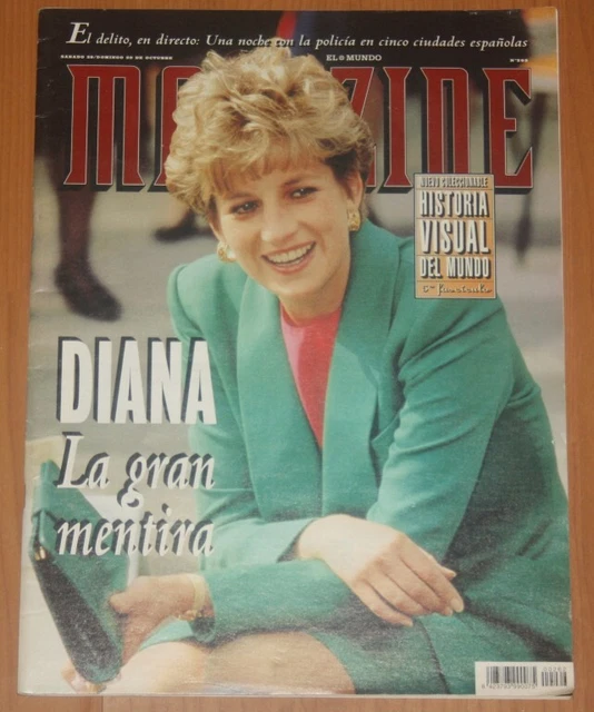 El World Magazine 1994 Princess Diana Wales Carla Bruni Mike Oldfield Nirvana