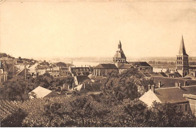 58 .n° 108592 . la charite sur loire . general view taken from the ramparts.