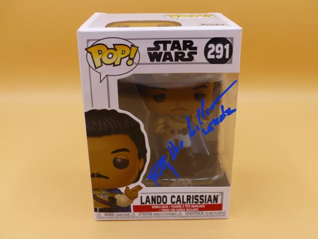 BILLY DEE WILLIAMS signed Autogramm signiert STAR WARS - LANDO Funko Pop 291