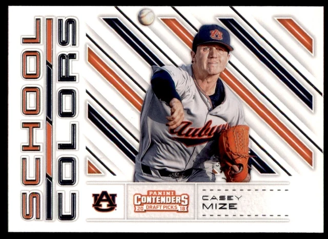 2018 Panini Contenders Draft Picks Game Day Tickets Casey Mize Auburn Tigers #3