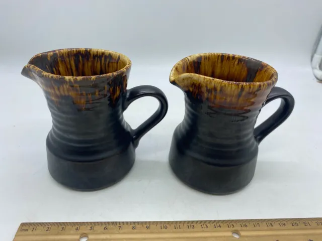 2x Crown Lynn Titian jug pourer mugs - Made in New Zealand