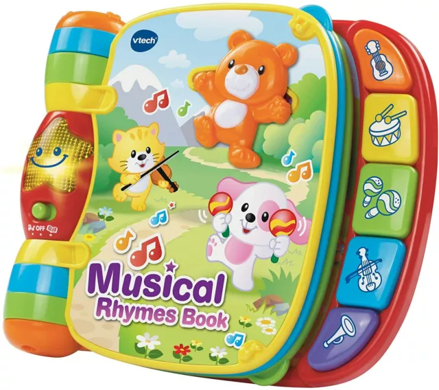 Baby 166703 Musical Rhymes Book, Multi