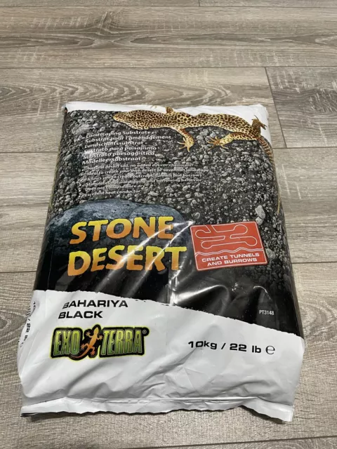 Exo terra Stone Desert Bahariya Black 10kg