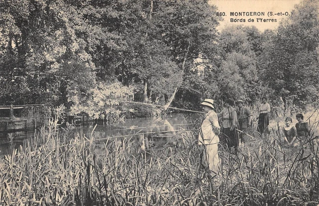 Cpa 91 Montgeron Yerres Edges