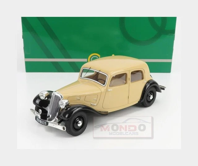 Citroën Traction 7cv 1934 Bordeaux Et Noir - Cult Models 1/18 - CML108-2