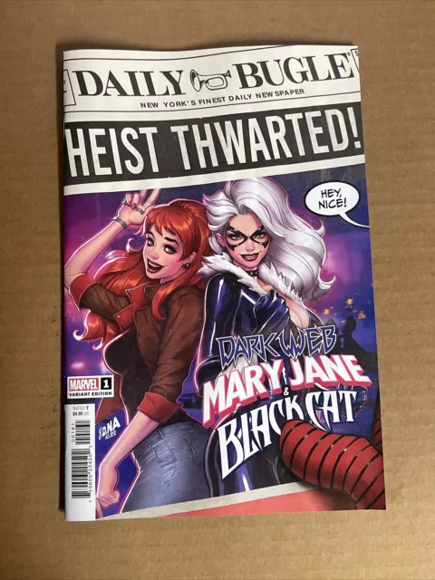 Dark Web Mary Jane Black Cat #1 Nakayama Variant 1St Print Marvel Comics (2022)