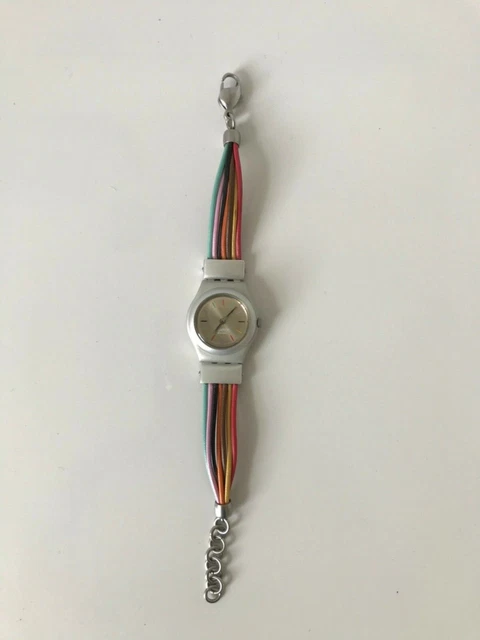 VTG Swatch Irony Filamento Multicolore Ladies Small Needs Batteries Swatch Watch Irony - Filamento Multicolore YSS1006  main image 2