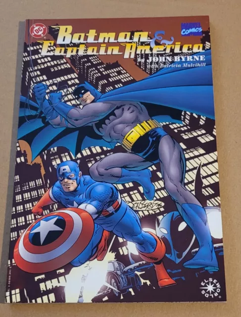 Batman & Captain America DC/Marvel Crossover John Byrne 1997 Prestige Format VF