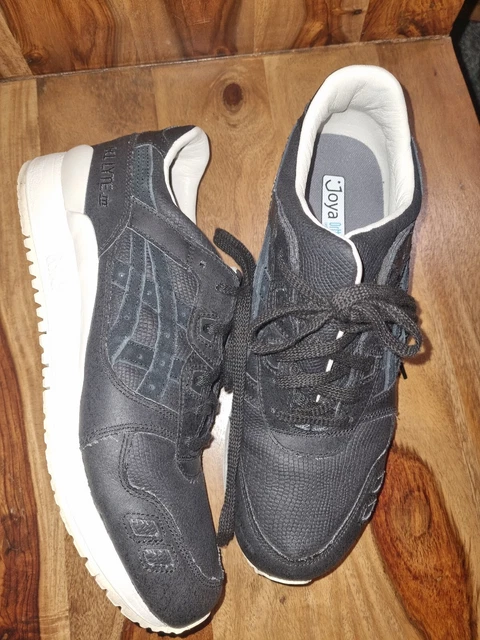 ASICS GEL LYTE III scarpe uomo sneakers nere taglia 43 5 UK 9 5