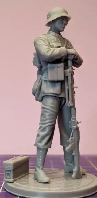 Deutscher MG34 Schütze Resin Scale 1:16