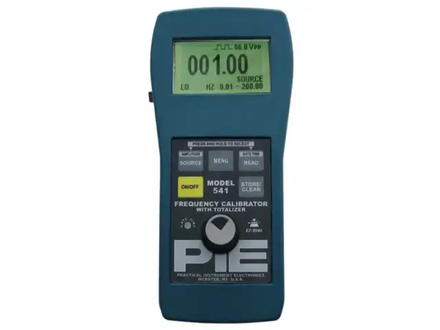 PIE Model 541 Frequency Calibrator with Totallizer