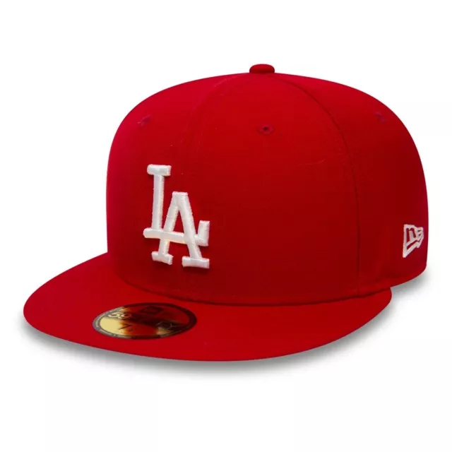 New Era - Casquette 59Fifty - MLB Basic - Los Angeles Dodgers - Red - 10047498