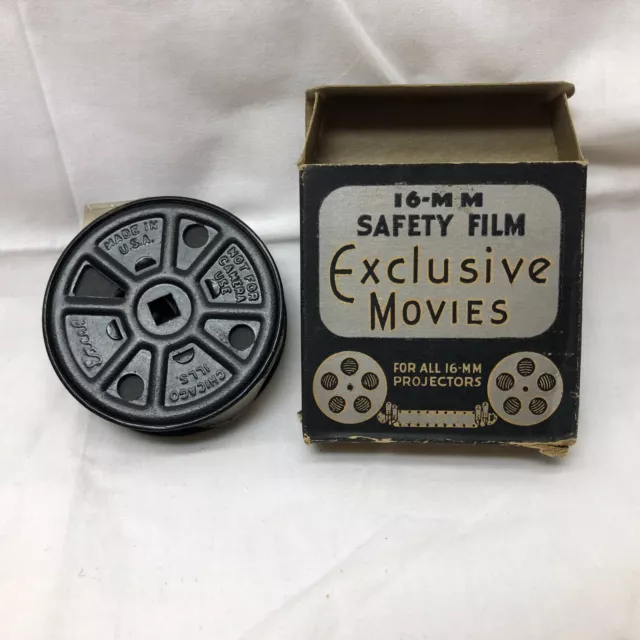 VINTAGE 16MM SAFETY Film Tom Mix The Escape Exclusive Movies Made
