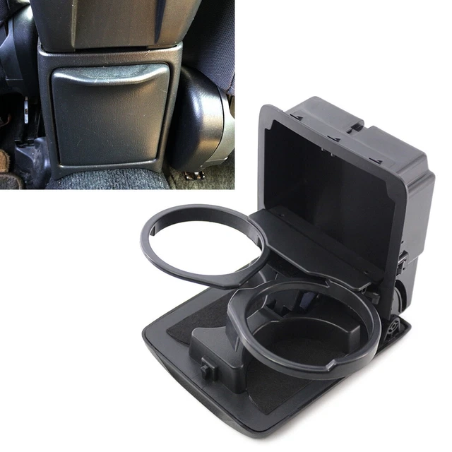 Genuine Subaru Forester Rear Cup Holder – 2003-08 Front Console, Gray, OEM 66150SA100ND